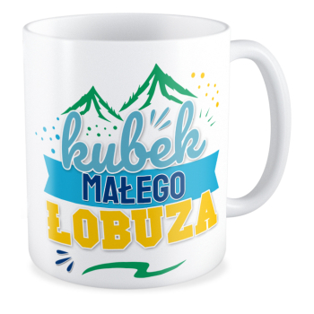 KUBEK MAŁEGO ŁOBUZA biały